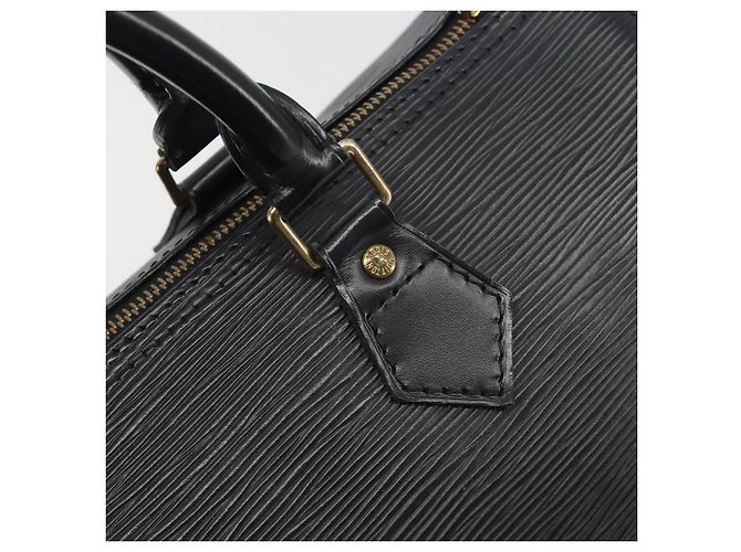 LOUIS VUITTON Epi Speedy 30 Hand Bag Noir Black M43002 LV Auth 195990A Nero - vista 17