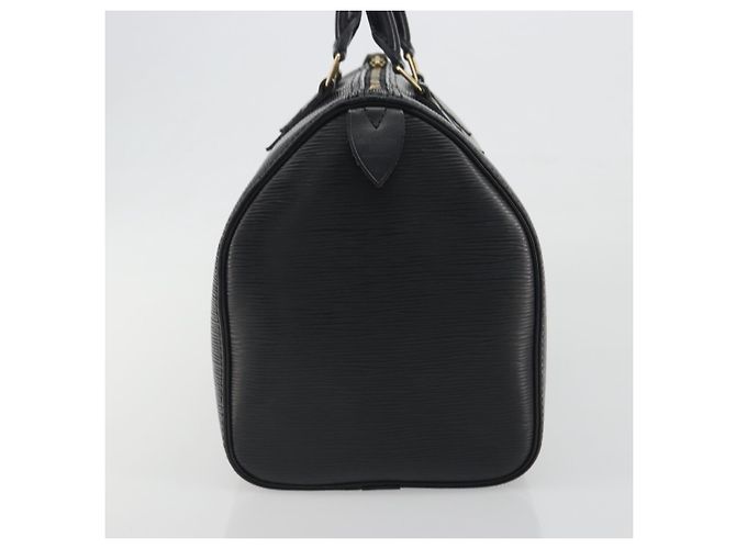 LOUIS VUITTON Epi Speedy 30 Hand Bag Noir Black M43002 LV Auth 195990A Nero - vista 3