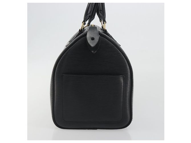 LOUIS VUITTON Epi Speedy 30 Hand Bag Noir Black M43002 LV Auth 195990A Nero - vista 4