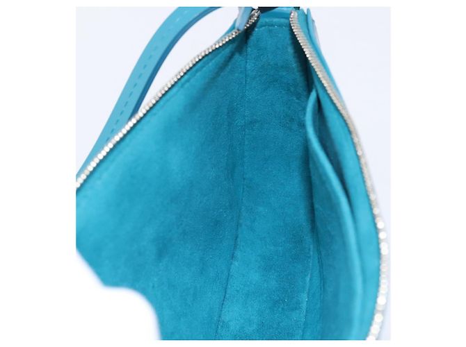 LOUIS VUITTON Epi Pochette Accessoires Pouch Cyan M40823 LV Auth 196344V - vista 20