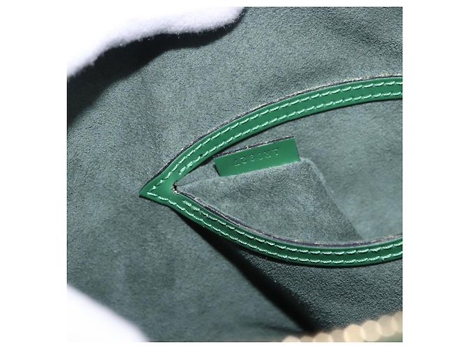 Borsa a mano LOUIS VUITTON Epi Alma Borneo Green M52144 LV Auth 196763V - vista 11