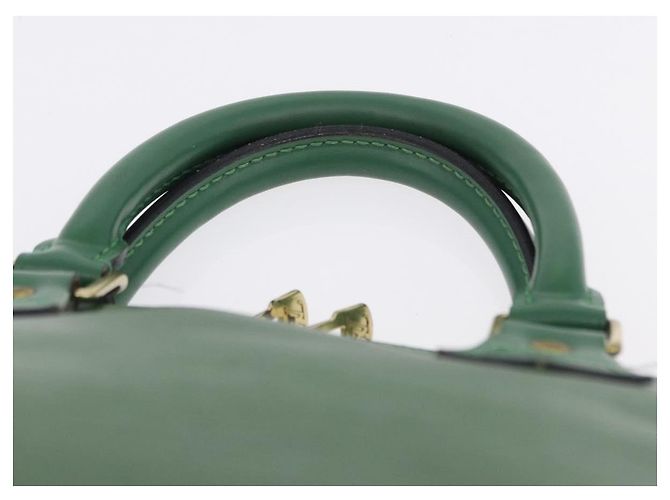Borsa a mano LOUIS VUITTON Epi Alma Borneo Green M52144 LV Auth 196763V - vista 14