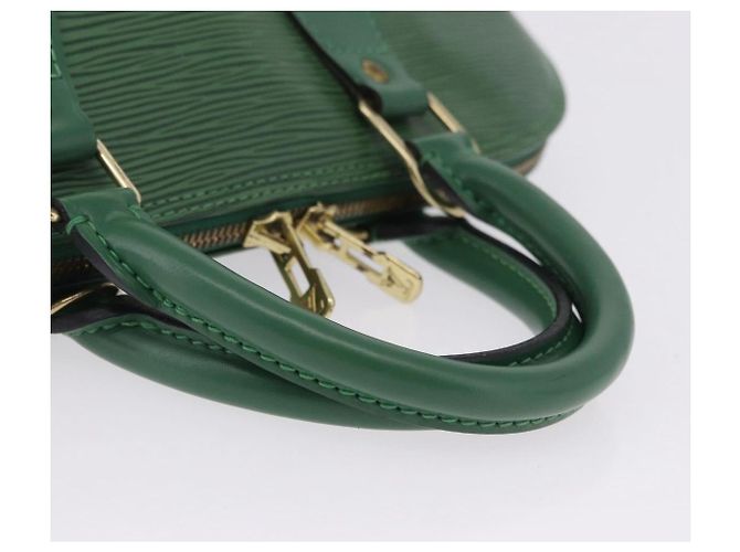 Borsa a mano LOUIS VUITTON Epi Alma Borneo Green M52144 LV Auth 196763V - vista 8