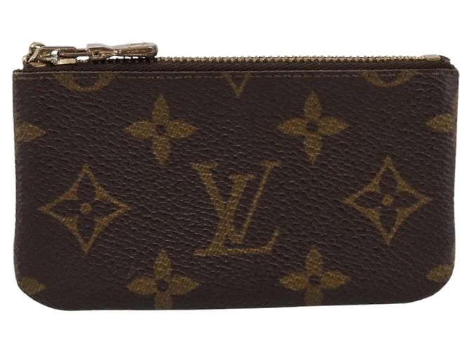 LOUIS VUITTON Monogram Pochette Cles Coin Purse M60033 LV Auth 180959 Monograma - vista 13