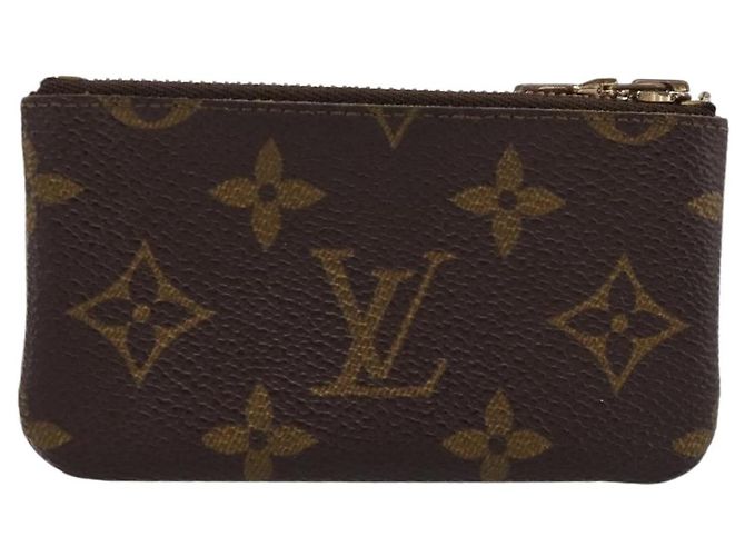 LOUIS VUITTON Monogram Pochette Cles Coin Purse M60033 LV Auth 180959 Monograma - vista 2