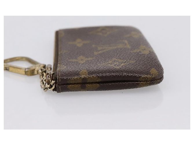 LOUIS VUITTON Monogram Pochette Cles Coin Purse M60033 LV Auth 180959 Monograma - vista 3