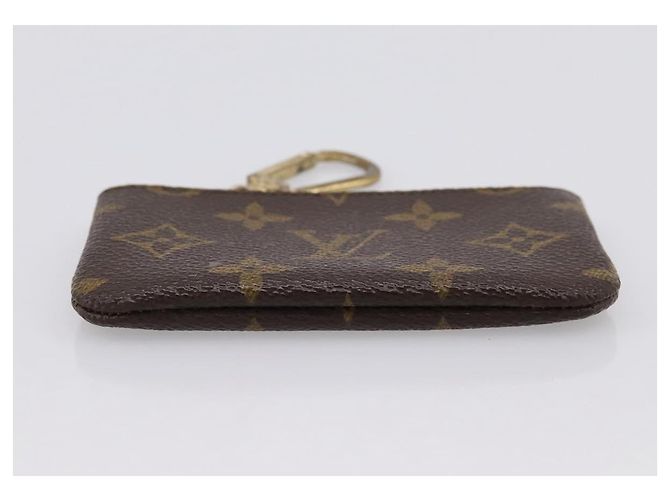 LOUIS VUITTON Monogram Pochette Cles Coin Purse M60033 LV Auth 180959 Monograma - vista 7