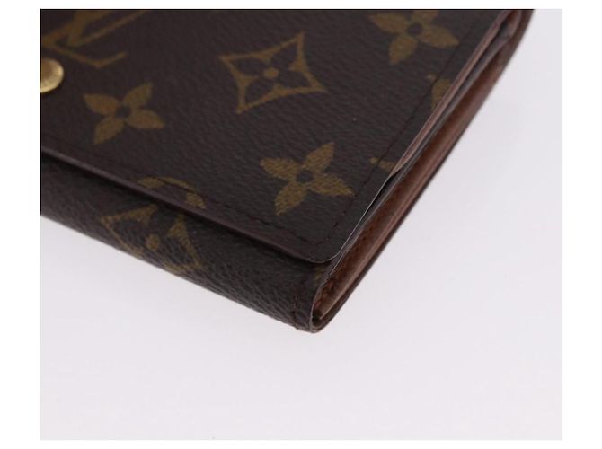 LOUIS VUITTON Monogram Porte Monnaie Billets Tresor Wallet M61730 Auth 194486A Monogramma - vista 14