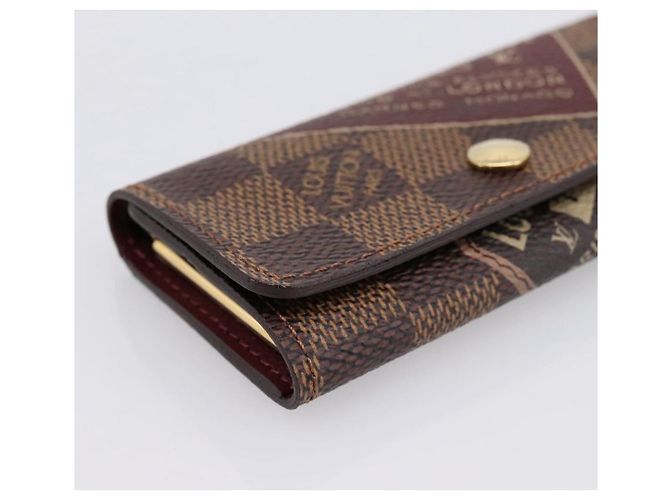 LOUIS VUITTON Damier Ebene Multicles 4 Key Case N63082 Auth 194304M - vista 14