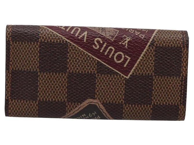 LOUIS VUITTON Damier Ebene Multicles 4 Key Case N63082 Auth 194304M - vista 2