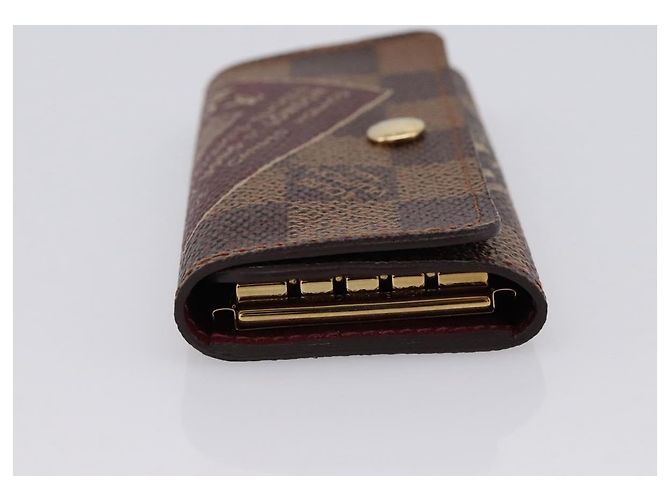 LOUIS VUITTON Damier Ebene Multicles 4 Key Case N63082 Auth 194304M - vista 3