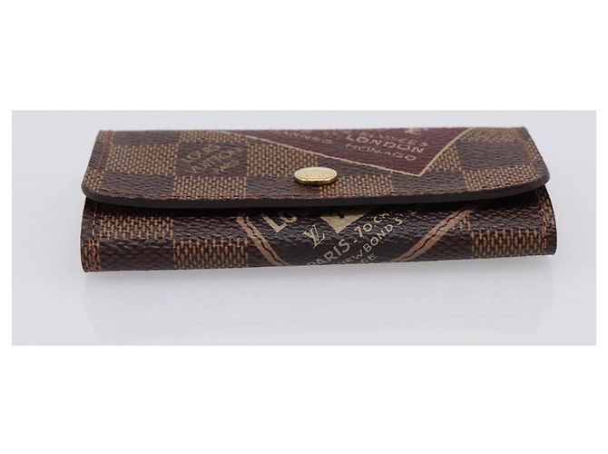LOUIS VUITTON Damier Ebene Multicles 4 Key Case N63082 Auth 194304M - vista 6