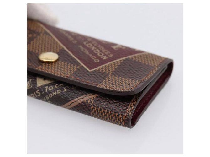 LOUIS VUITTON Damier Ebene Multicles 4 Key Case N63082 Auth 194304M - vista 7