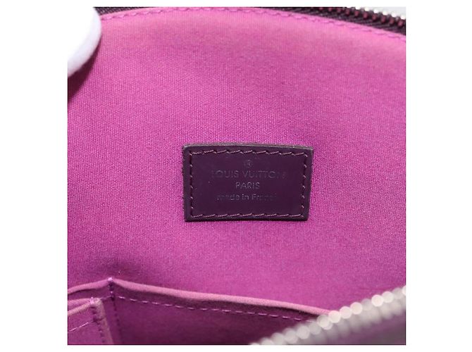 LOUIS VUITTON Borsa a mano Epi Lockit PM Purple Cassis M4229K LV Auth 196814V Porpora Viola scuro - vista 20