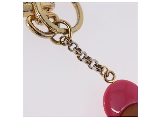 LOUIS VUITTON Porte Cles Vivienne Charm Metal Gold Tone M67298 LV Auth 195113M - vista 10