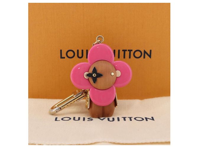 LOUIS VUITTON Porte Cles Vivienne Charm Metal Gold Tone M67298 LV Auth 195113M - vista 12