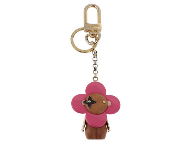 LOUIS VUITTON Porte Cles Vivienne Charm Metal Gold Tone M67298 LV Auth 195113M - vista 13