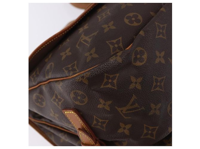 Borsa a tracolla LOUIS VUITTON Monogram Saumur 35 M42254 LV Auth BA14171 Monogramma - vista 16