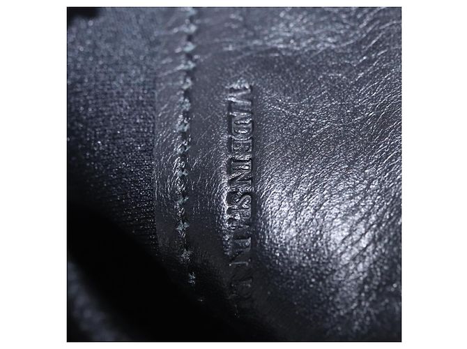 Borsa Boston LOEWE Anagram PVC Leather Black Silver Auth bs36557 Nero Argento - vista 10