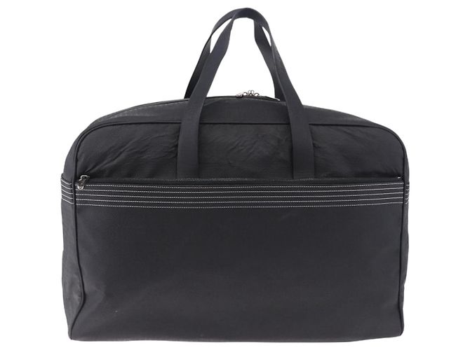 Borsa Boston LOEWE Anagram PVC Leather Black Silver Auth bs36557 Nero Argento - vista 13