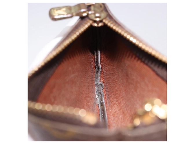 LOUIS VUITTON Monogram Pochette Cles Coin Purse M62650 LV Auth 193416 - view 17