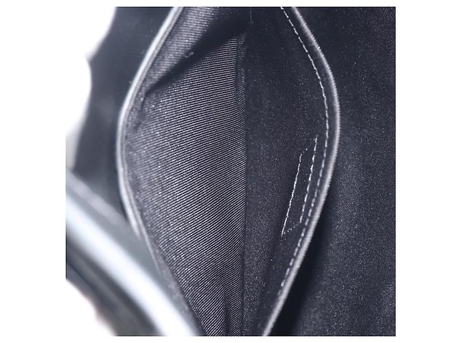 LOUIS VUITTON Taurillon Clemence Monogram Steamer PM Black M24436 Auth 196000SM Nero - vista 25