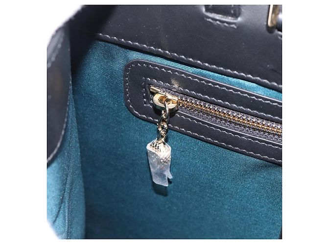 Bulgari Borsa Tote BVLGARI in pelle 2way Nero Oro Auth ka5676V D'oro - vista 21