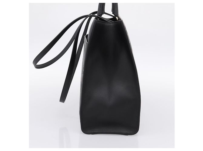 Bulgari Borsa Tote BVLGARI in pelle 2way Nero Oro Auth ka5676V D'oro - vista 4