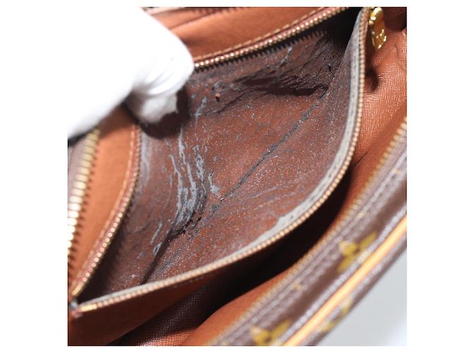 LOUIS VUITTON Monogram Marly Dragonne GM Clutch Bag M51825 LV Auth 196273 Monogramme - vue 11
