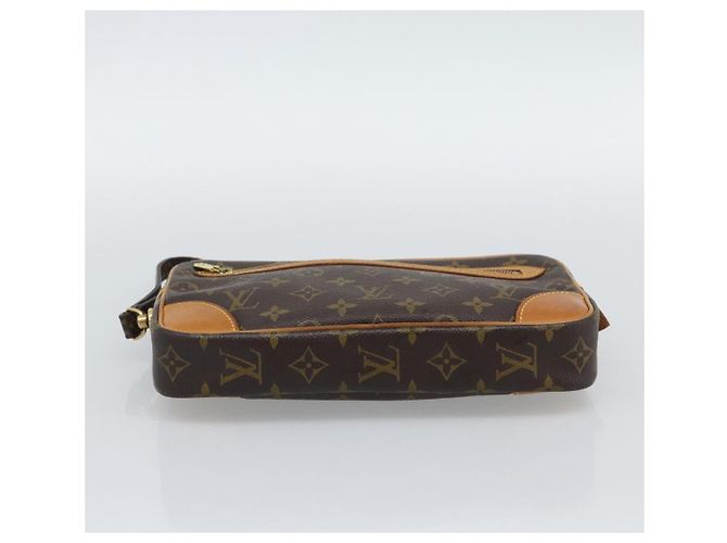 LOUIS VUITTON Monogram Marly Dragonne GM Clutch Bag M51825 LV Auth 196273 Monogramme - vue 5