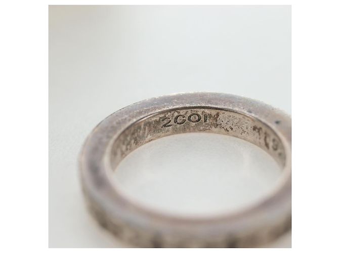 Anello Chrome Hearts Spacer FUCKYOU Ring Ag925 Silver Auth 195940M Argento - vista 10