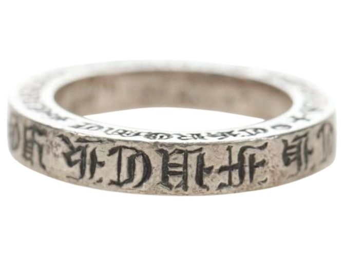 Anello Chrome Hearts Spacer FUCKYOU Ring Ag925 Silver Auth 195940M Argento - vista 2
