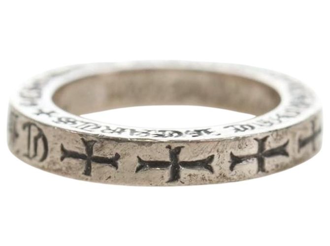 Anello Chrome Hearts Spacer FUCKYOU Ring Ag925 Silver Auth 195940M Argento - vista 3