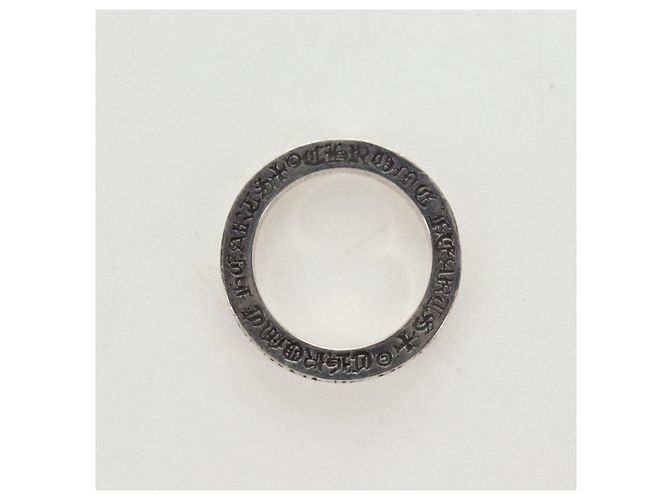 Anello Chrome Hearts Spacer FUCKYOU Ring Ag925 Silver Auth 195940M Argento - vista 6