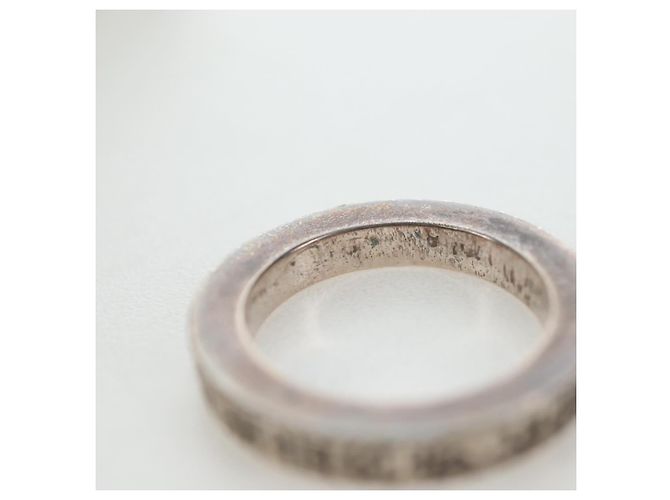 Anello Chrome Hearts Spacer FUCKYOU Ring Ag925 Silver Auth 195940M Argento - vista 9