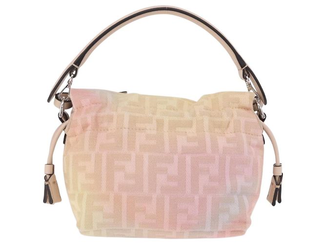 FENDI Borsa a spalla Mamma Baguette in tela Zucca Multicolor 8BS105 Auth 195329SM Multicolore - vista 2