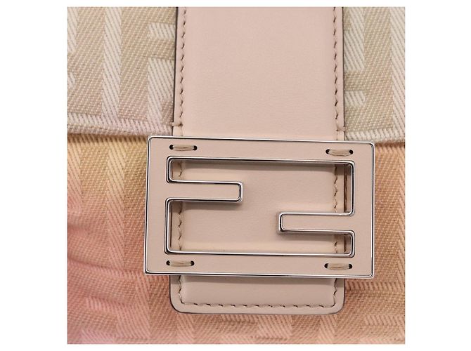 FENDI Borsa a spalla Mamma Baguette in tela Zucca Multicolor 8BS105 Auth 195329SM Multicolore - vista 20