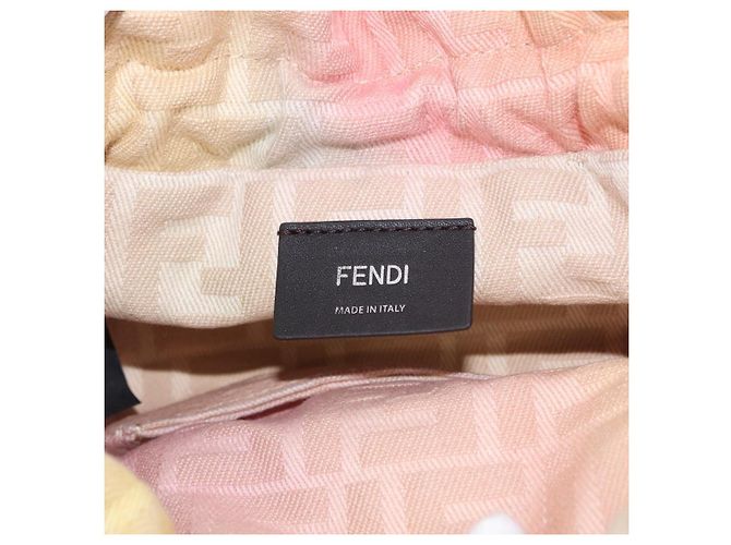 FENDI Borsa a spalla Mamma Baguette in tela Zucca Multicolor 8BS105 Auth 195329SM Multicolore - vista 23