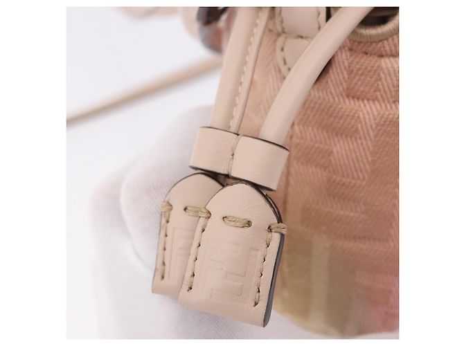 FENDI Borsa a spalla Mamma Baguette in tela Zucca Multicolor 8BS105 Auth 195329SM Multicolore - vista 9