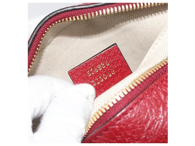 Borsa GUCCI Micro GG Supreme Collaborazione Doraemon PVC Beige 574886 Auth 192558SM D'oro - vista 11