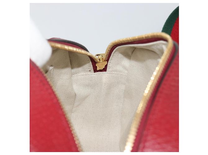 Borsa GUCCI Micro GG Supreme Collaborazione Doraemon PVC Beige 574886 Auth 192558SM D'oro - vista 20