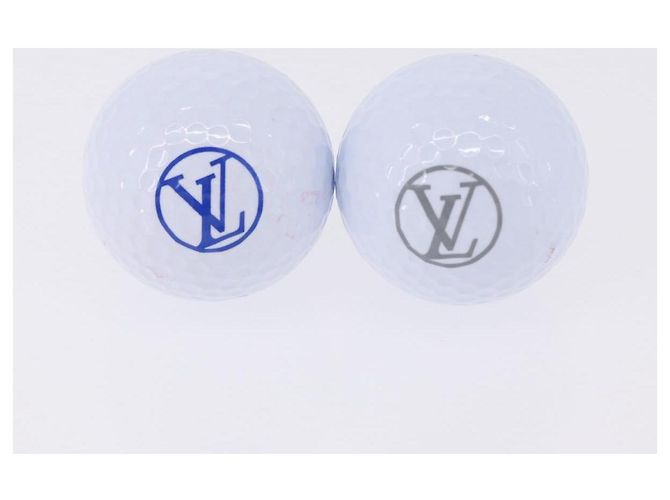 LOUIS VUITTON Monogram Set Golf Andrews Custodia per palline da golf Rossa GI0297 Auth bs36446 Rosso Monogramma - vista 20