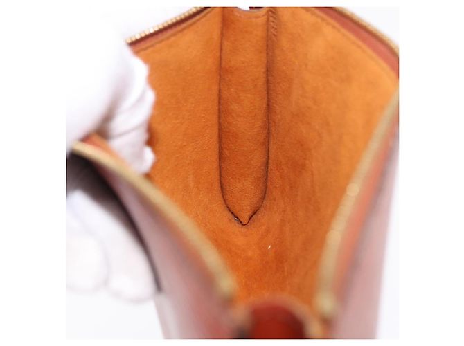 LOUIS VUITTON Epi Pochette Accessoires Accessory Pouch Brown M52983 Auth 194983A Castaño - vista 19