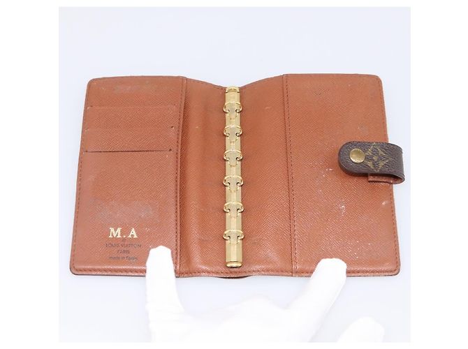 LOUIS VUITTON Monogram Agenda PM Day Planner Cover R20005 LV Auth 197115 Monogramm - Ansicht 9