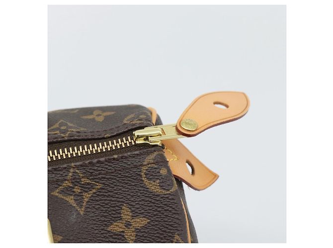 LOUIS VUITTON Monogram Speedy 25 Hand Bag M41528 LV Auth 195221SAV Monogramma - vista 10