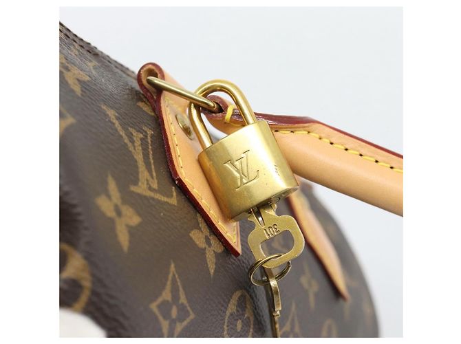 LOUIS VUITTON Monogram Speedy 25 Hand Bag M41528 LV Auth 195221SAV Monogramma - vista 18