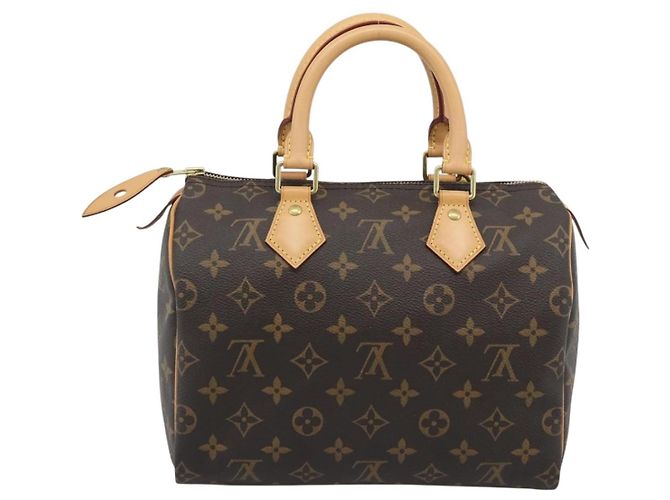 LOUIS VUITTON Monogram Speedy 25 Hand Bag M41528 LV Auth 195221SAV Monogramma - vista 2