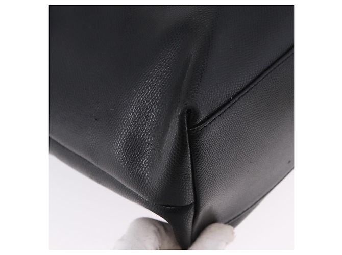 Borsa Boston Salvatore Ferragamo in pelle 2way Nera Argento Auth bs36559 Nero - vista 10