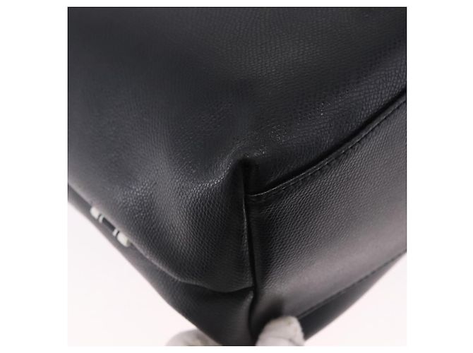 Borsa Boston Salvatore Ferragamo in pelle 2way Nera Argento Auth bs36559 Nero - vista 17
