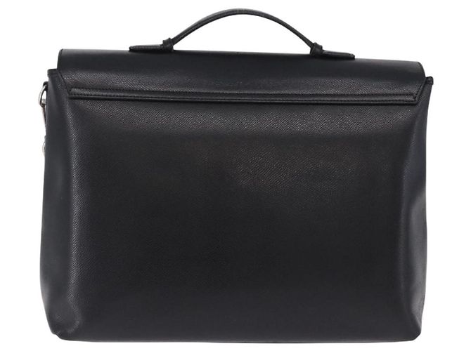 Borsa Boston Salvatore Ferragamo in pelle 2way Nera Argento Auth bs36559 Nero - vista 2